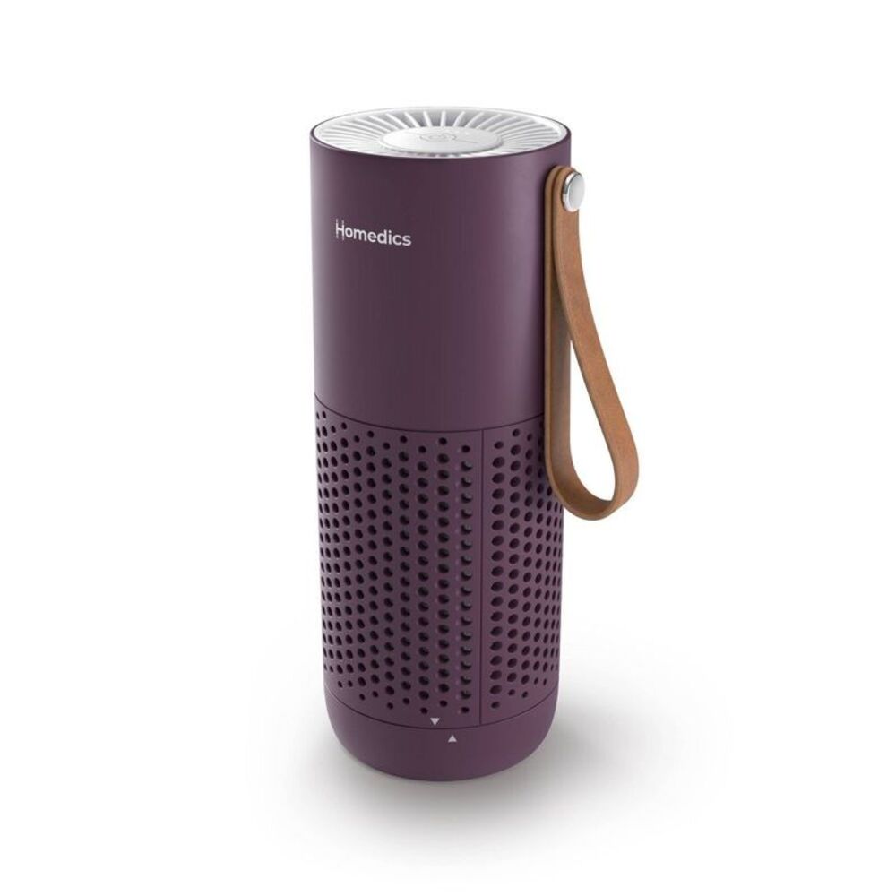 HoMedics Portable HEPA Air Purifier with Aromatherapy Purple